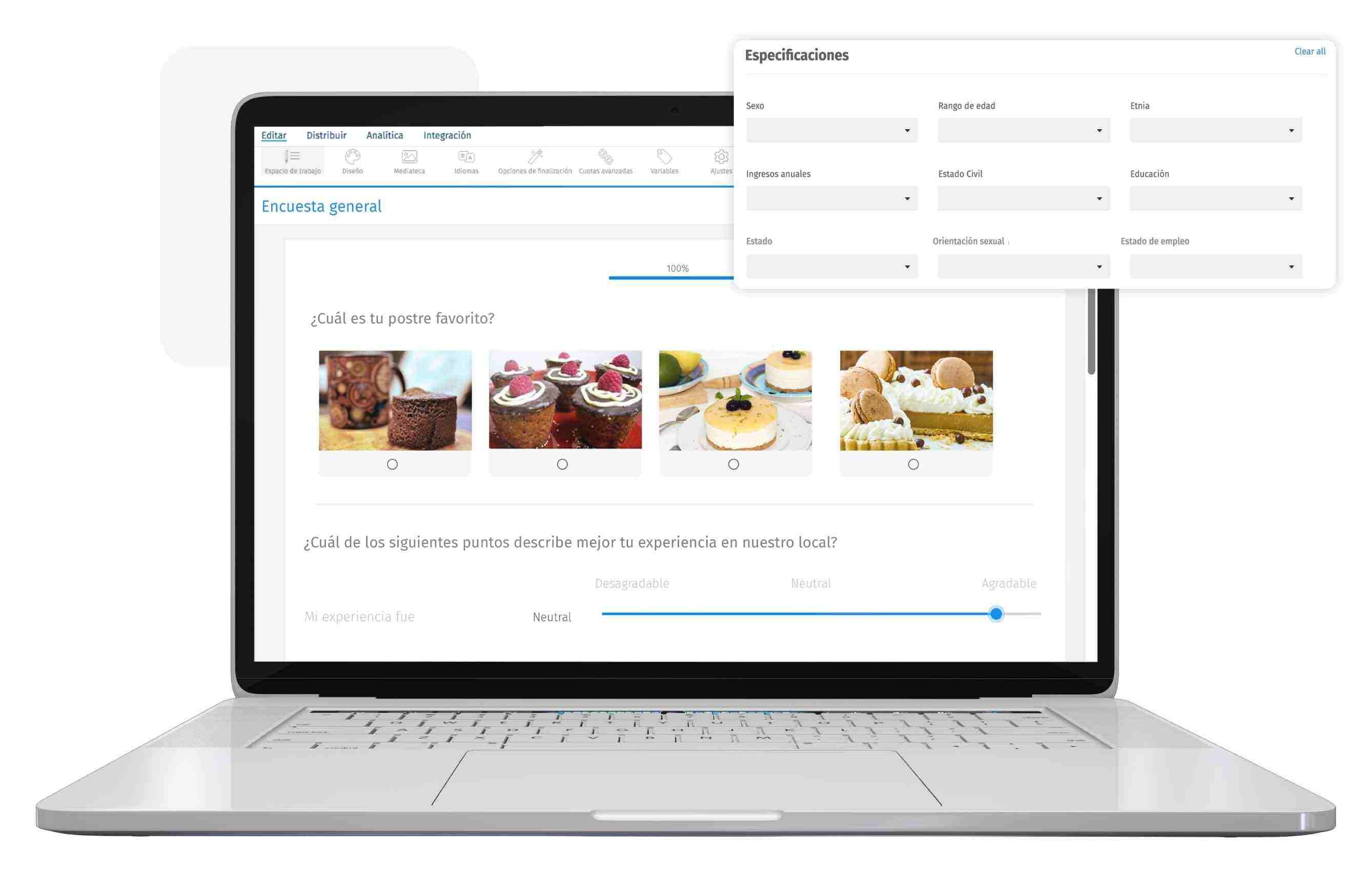 acceso a cualquier audiencia