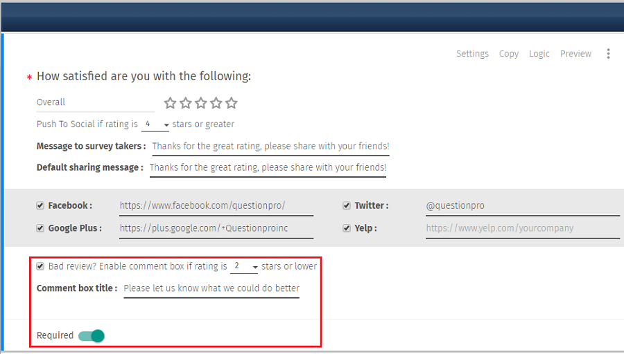 questionpro-feature-push-to-social