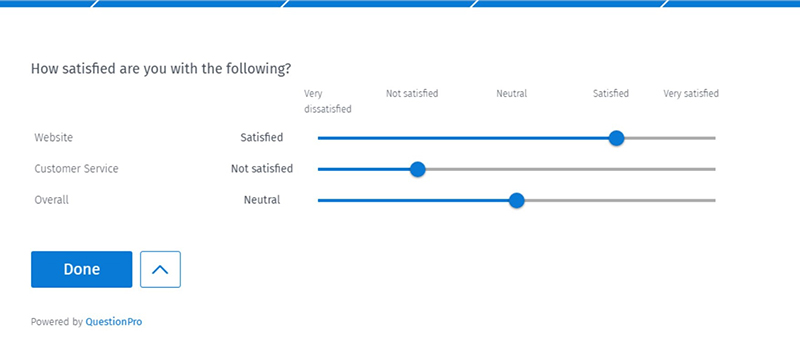 Likert Scale - the most common type of attitude scale