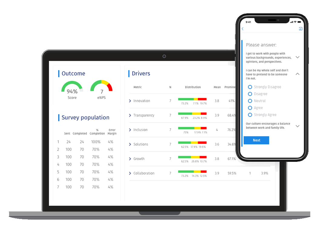 software de satisfacción del empleado